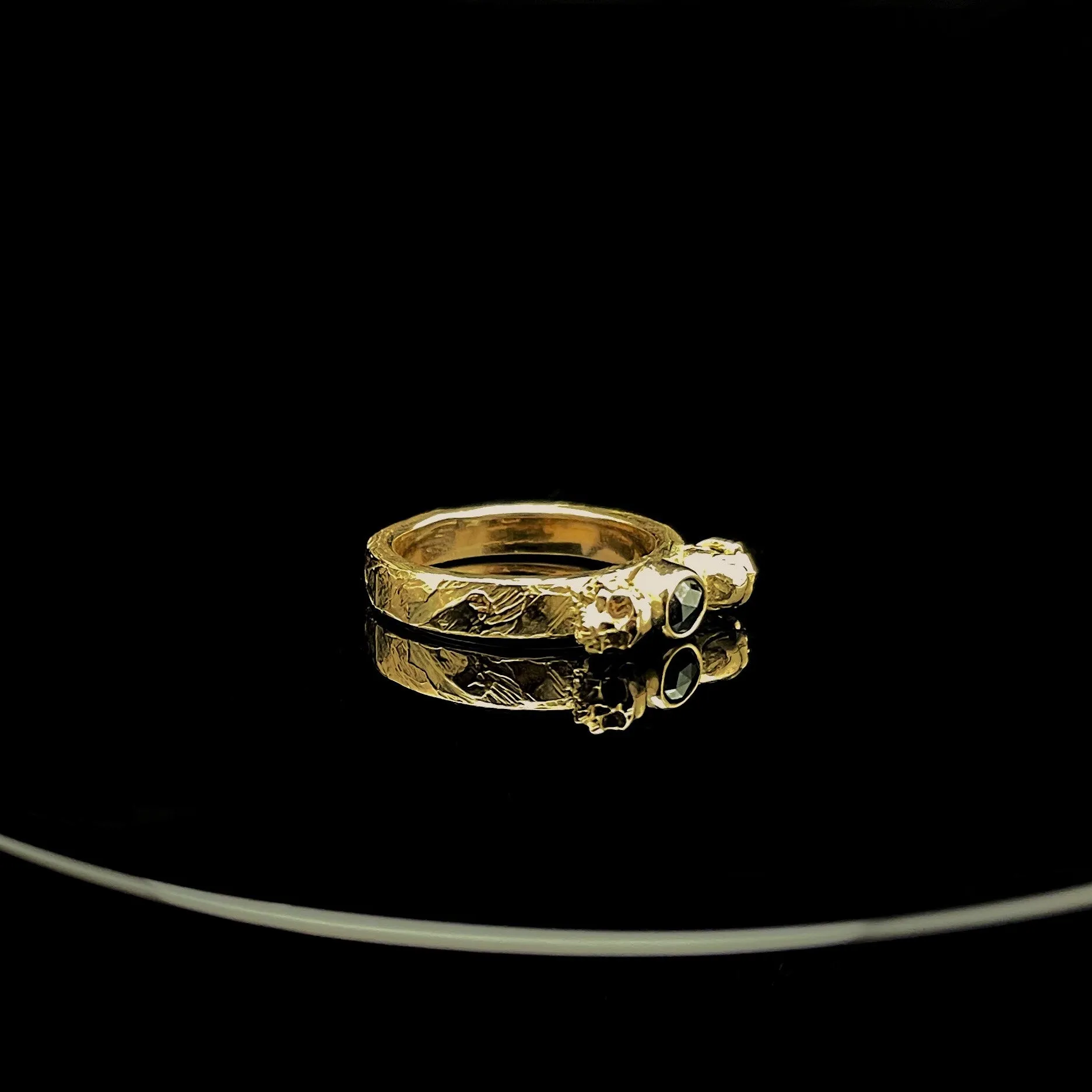 Gold Janus Ring