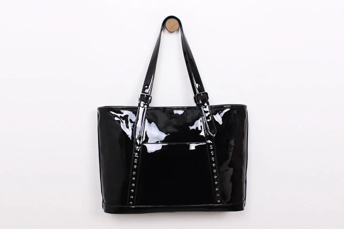 grace 8 black 15" shoulder bag