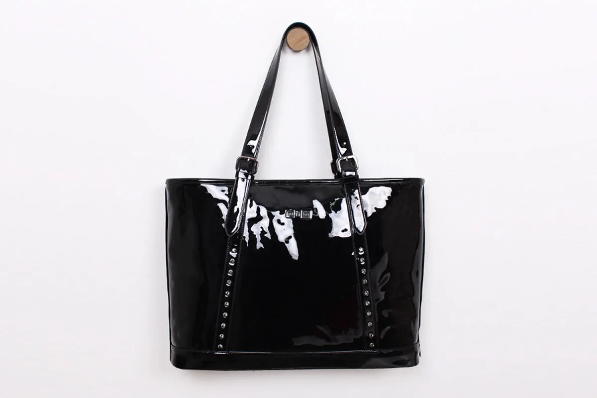 grace 8 black 15" shoulder bag