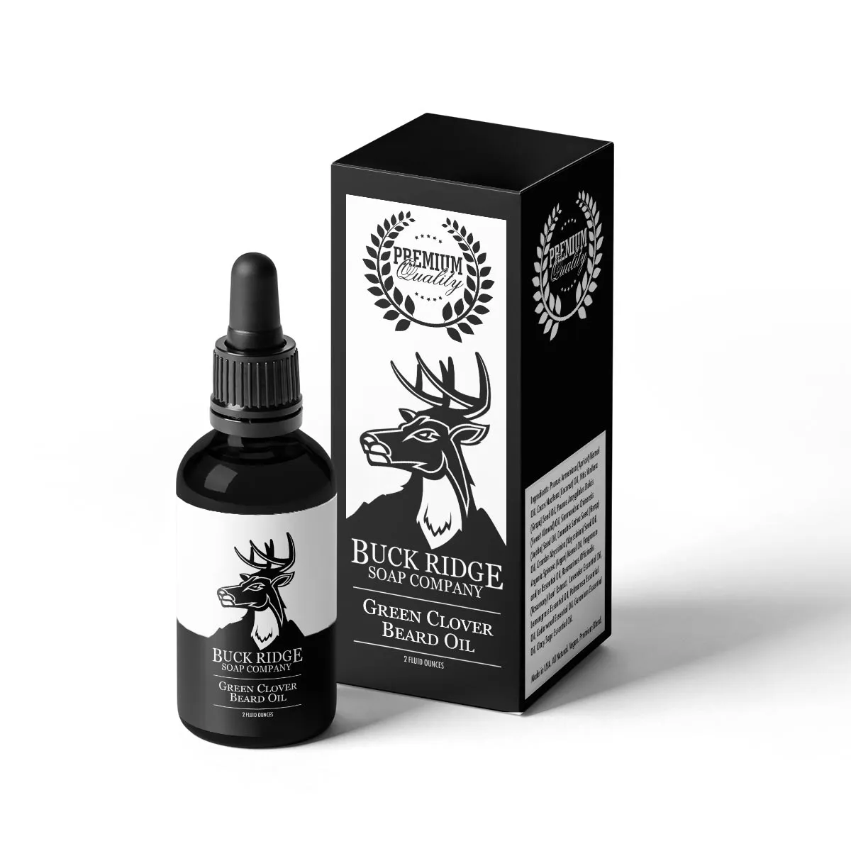 Green Clover Beard Oil