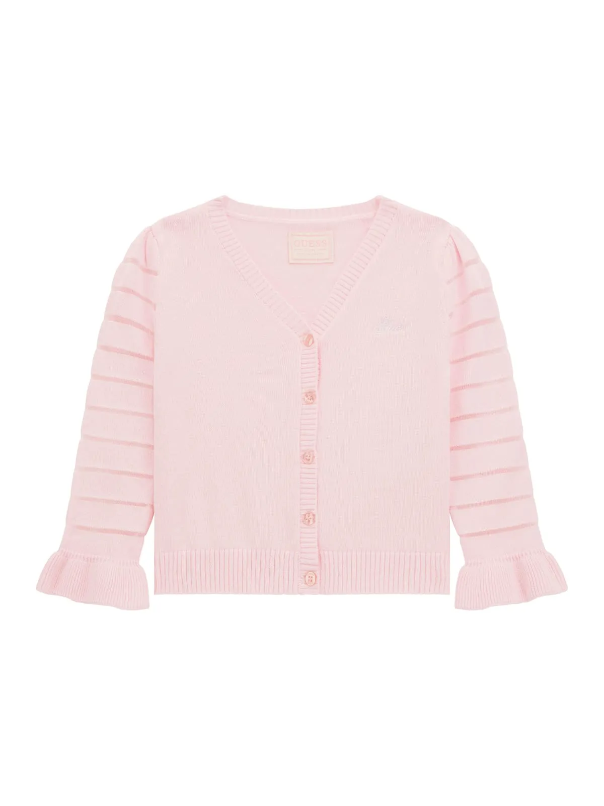 Guess Girls Pink Cardigan