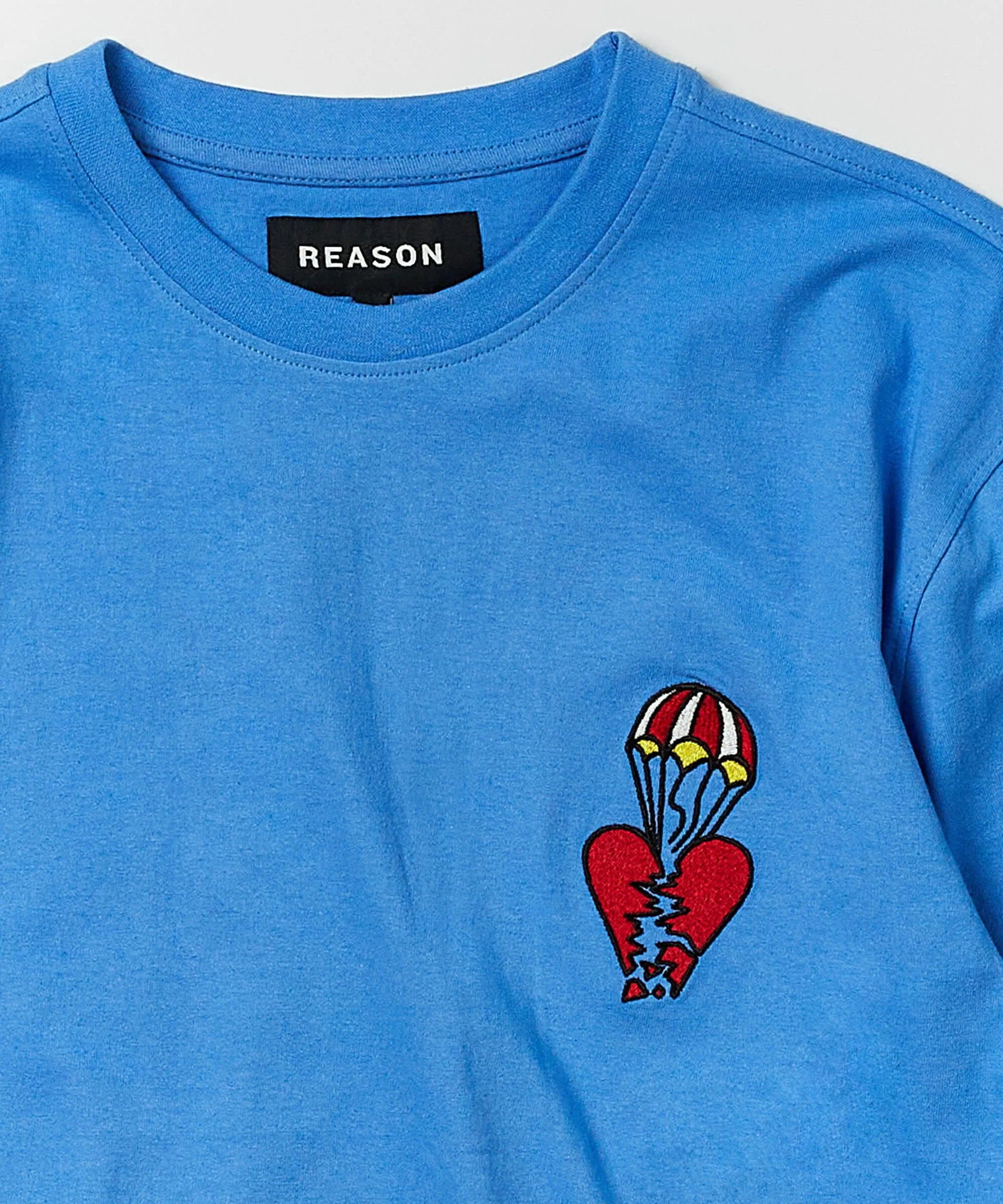 Heart Broken Short Sleeve Tee - Blue