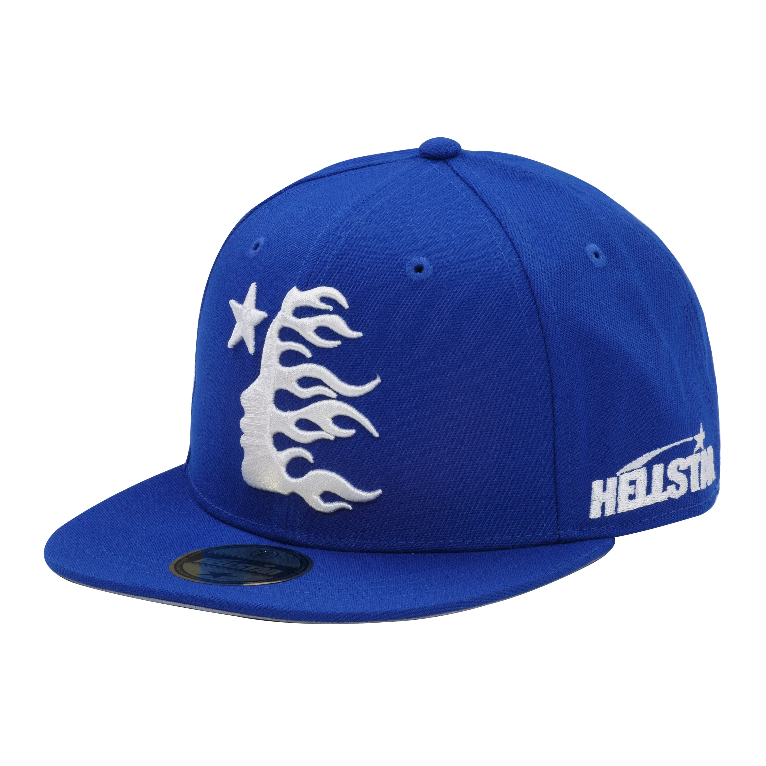 Hellstar Baseball Fitted Hat Blue