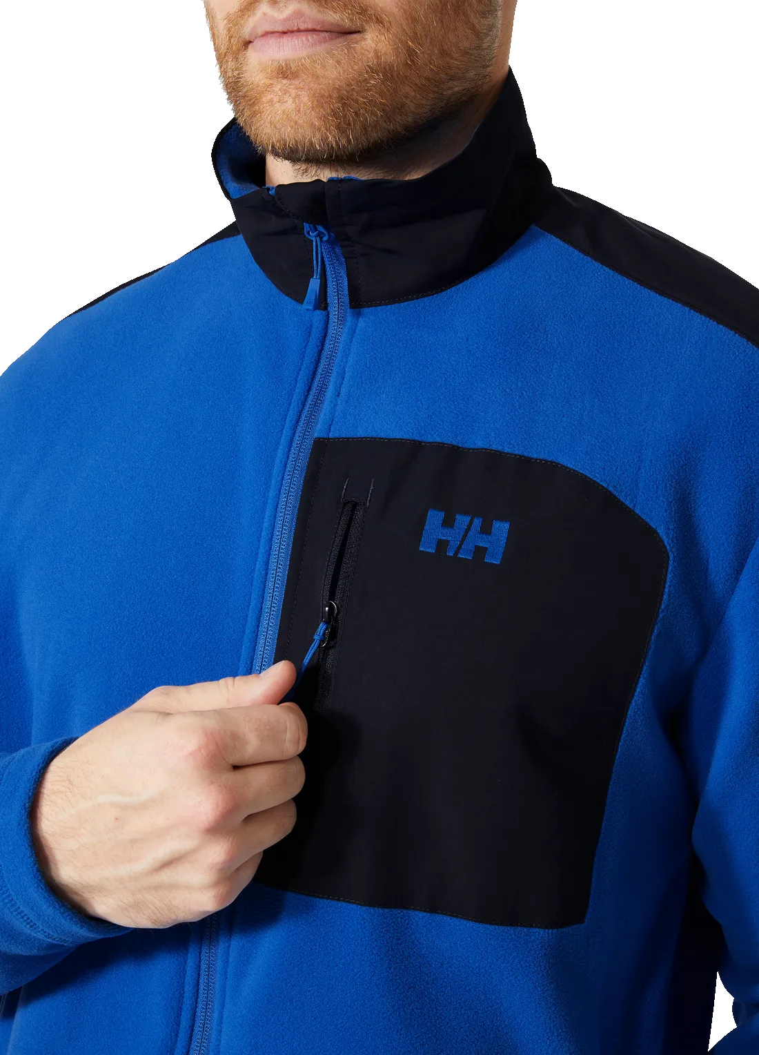 Helly Hansen Men's Daybreaker Block Full Zip Microfleece (Cobalt 2.0)