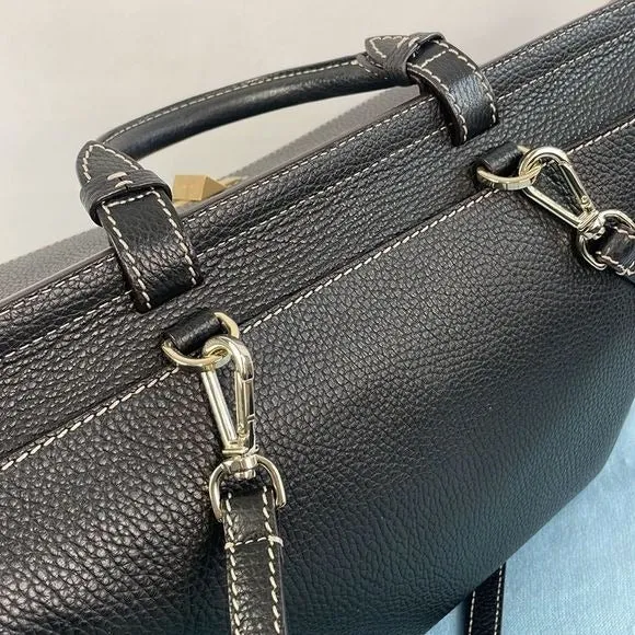 HugoBoss Large Leather Satchel Bag