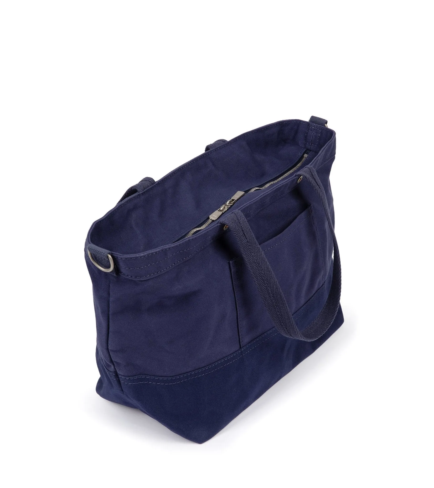 Ichizawa Hanpu for Trunk Zip Tote Bag: Navy