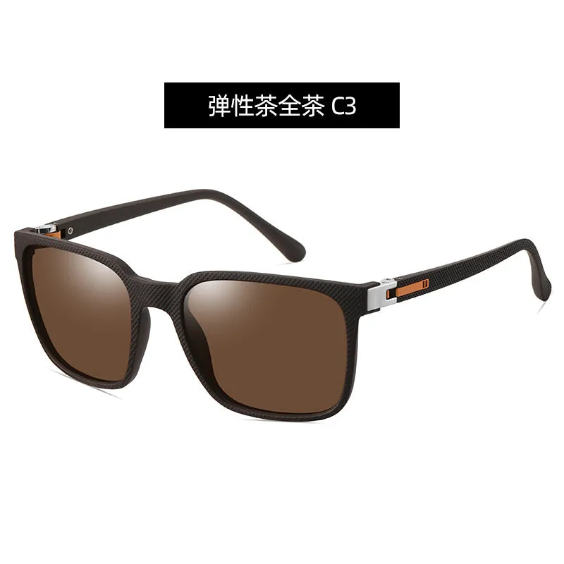 INSTOCK- New square frame sunglasses for men with personality