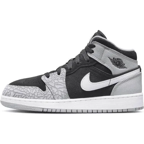 JORDAN 1 MID SE ELEPHANT PRINT GS