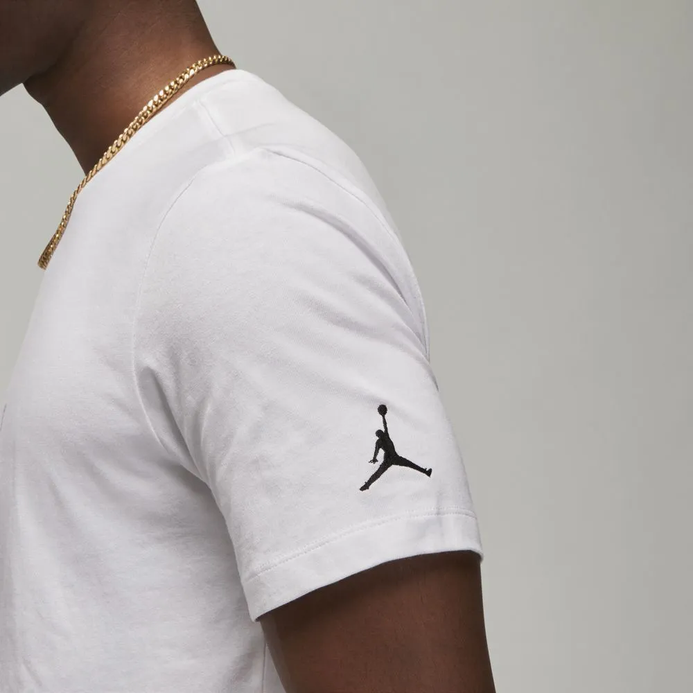 Jordan Air Men's Embroidered T-Shirt White