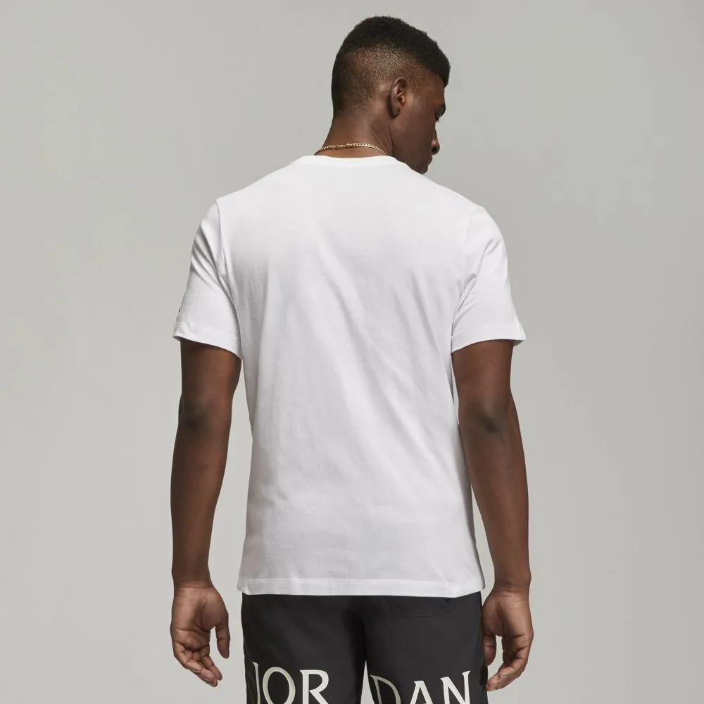 Jordan Air Men's Embroidered T-Shirt White