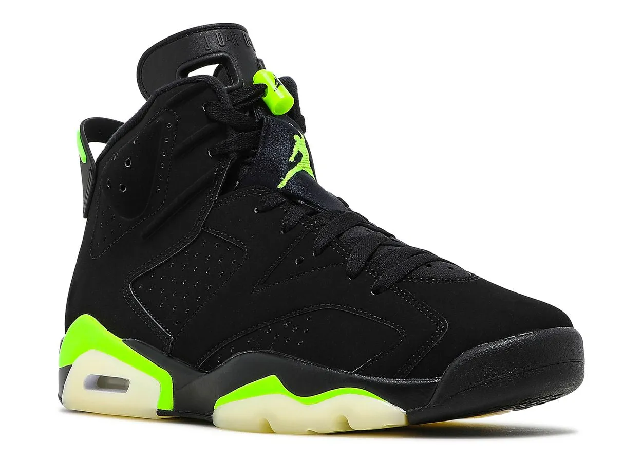 Jordan Retro 6's Electric Green Men