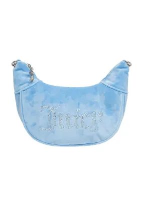 JUICY COUTURE Kimberly Small Hobo Borsa Donna Powder Blue BEJQL5461WPOJ09