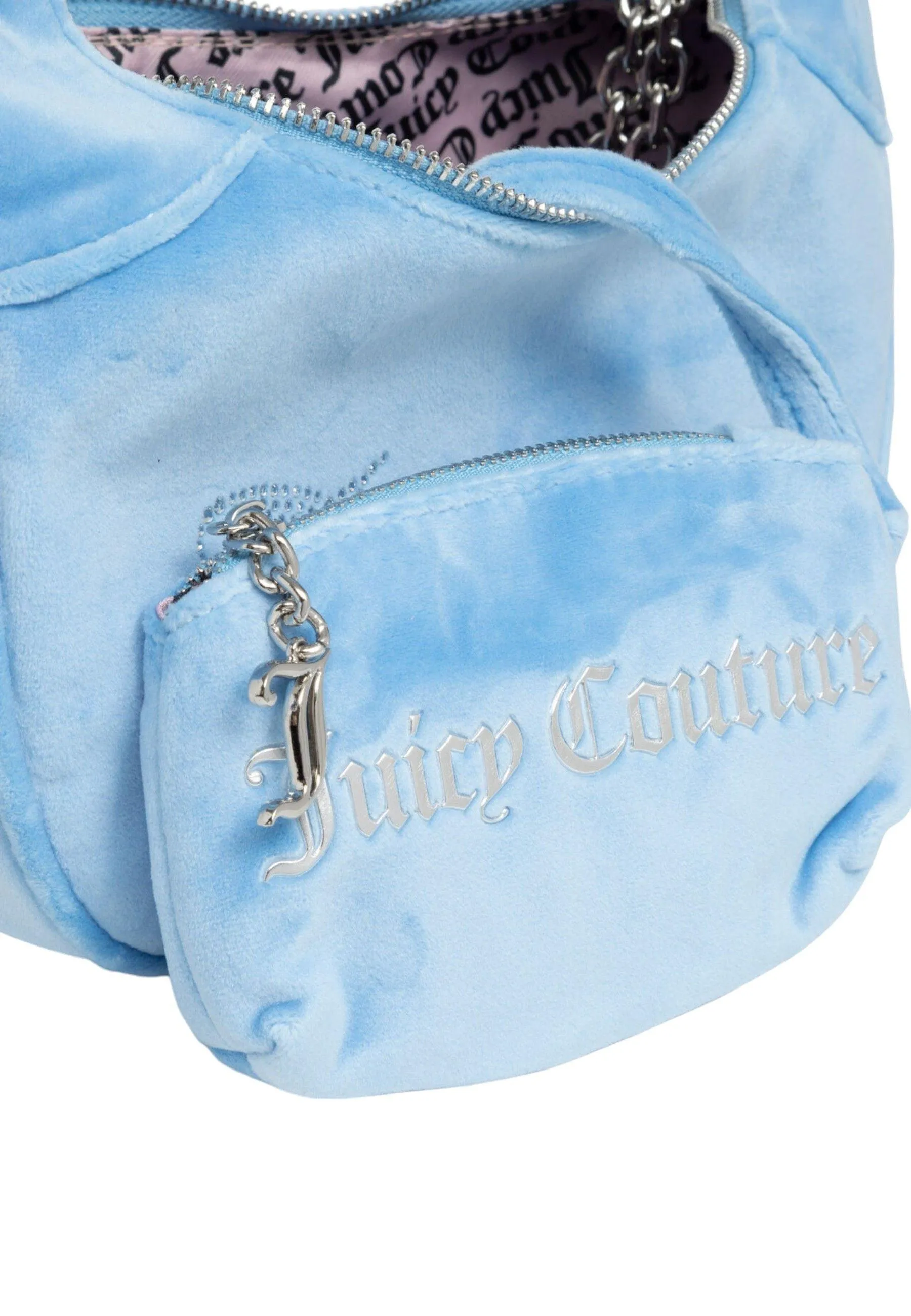 JUICY COUTURE Kimberly Small Hobo Borsa Donna Powder Blue BEJQL5461WPOJ09