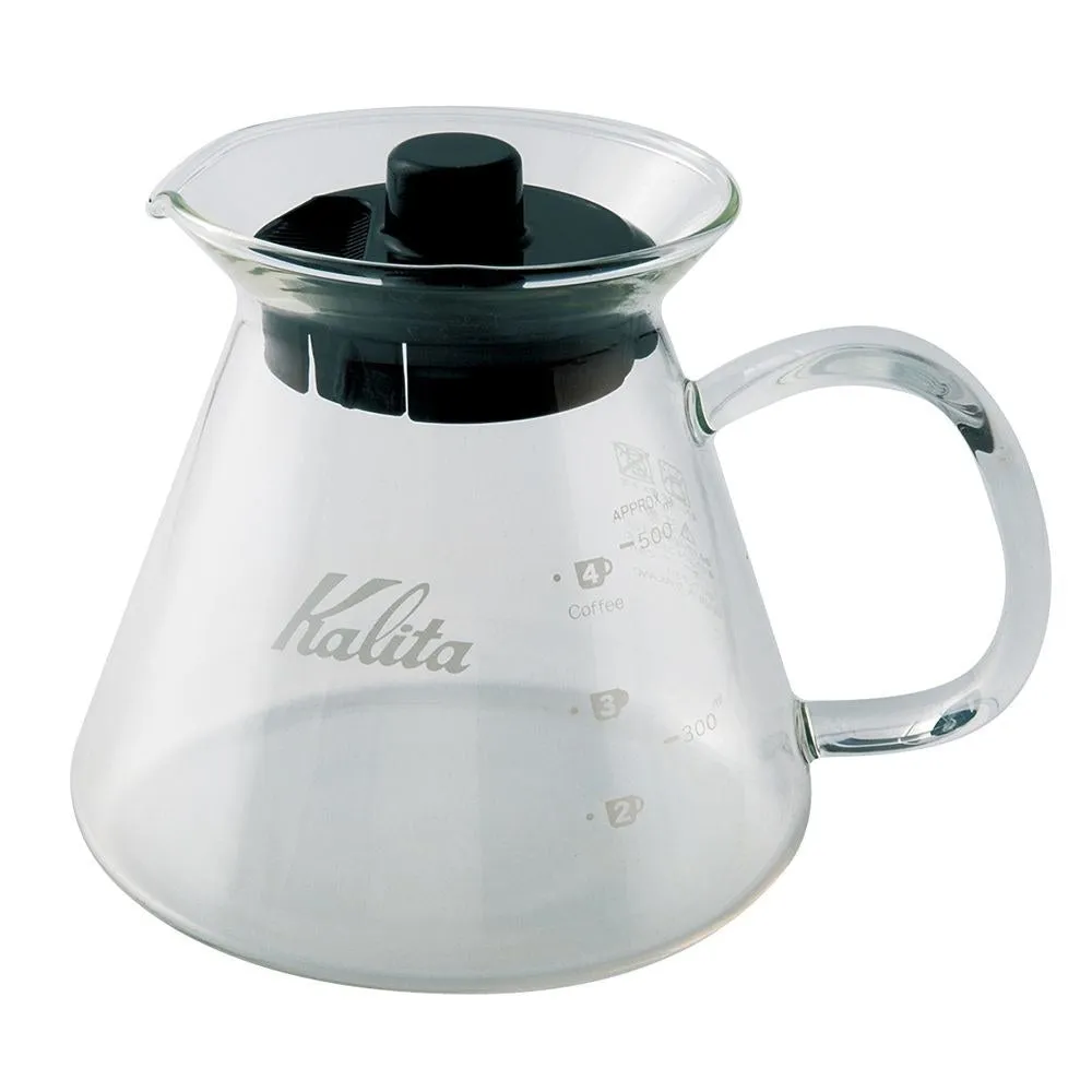 Kalita Wave Glass Coffee Server - 500ml