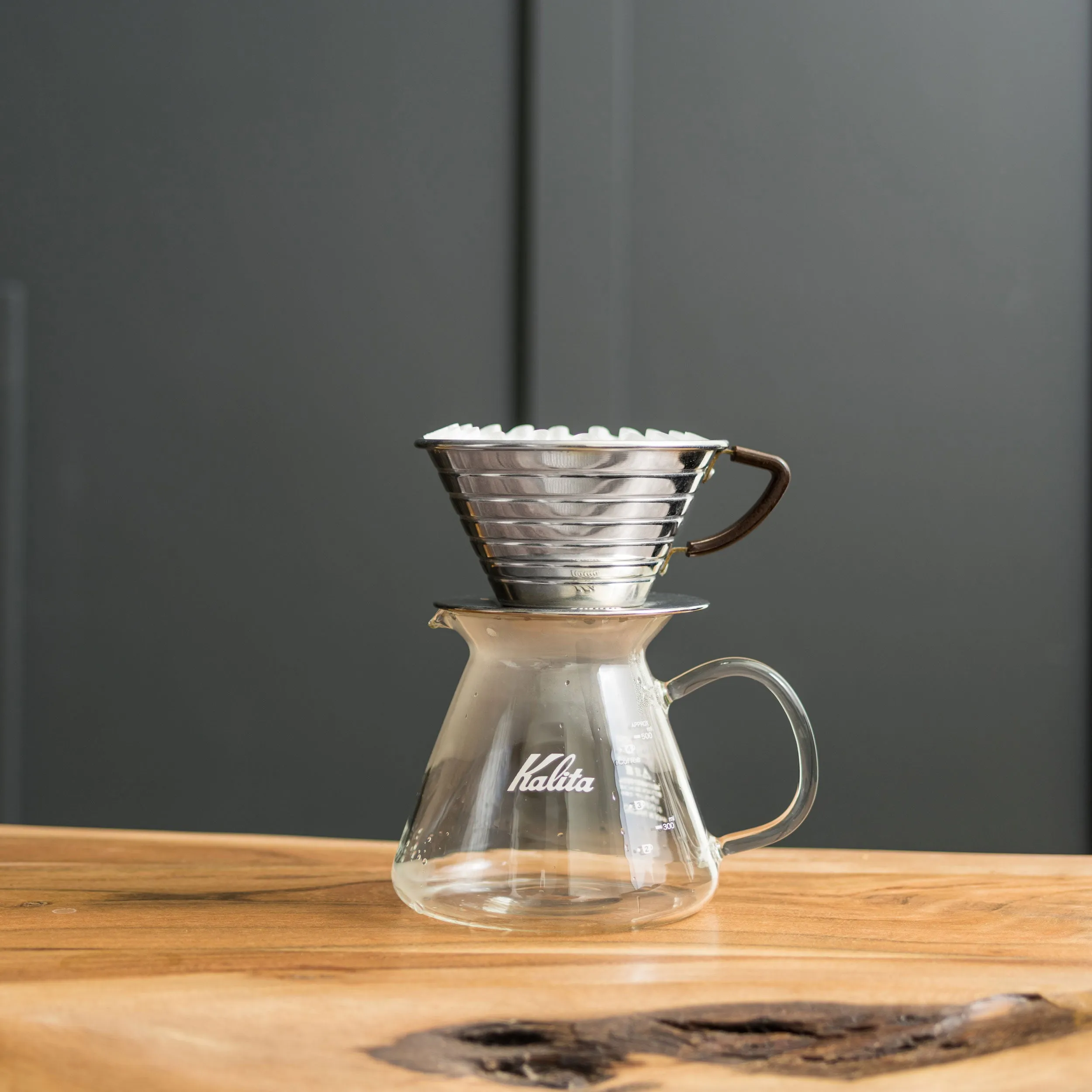 Kalita Wave Glass Coffee Server - 500ml