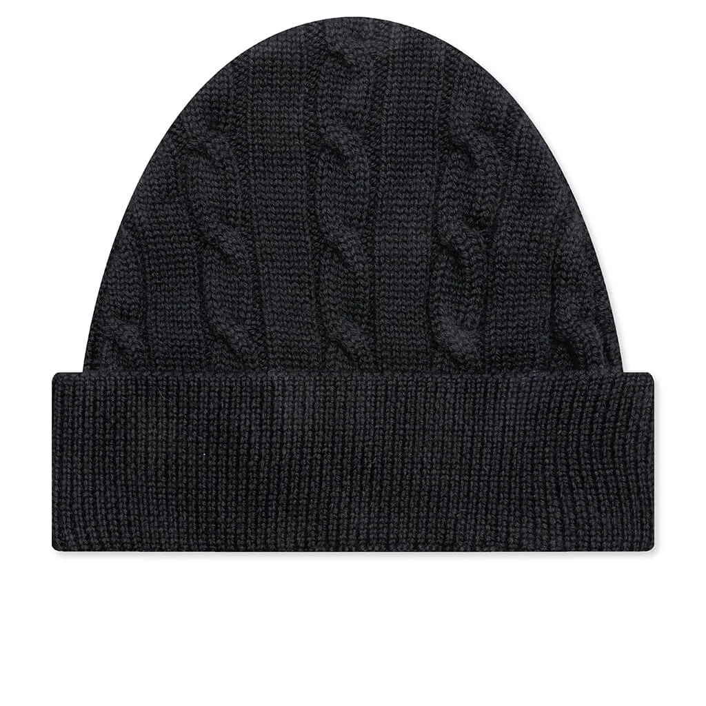 Kids Off Cable Beanie - Black/Off White