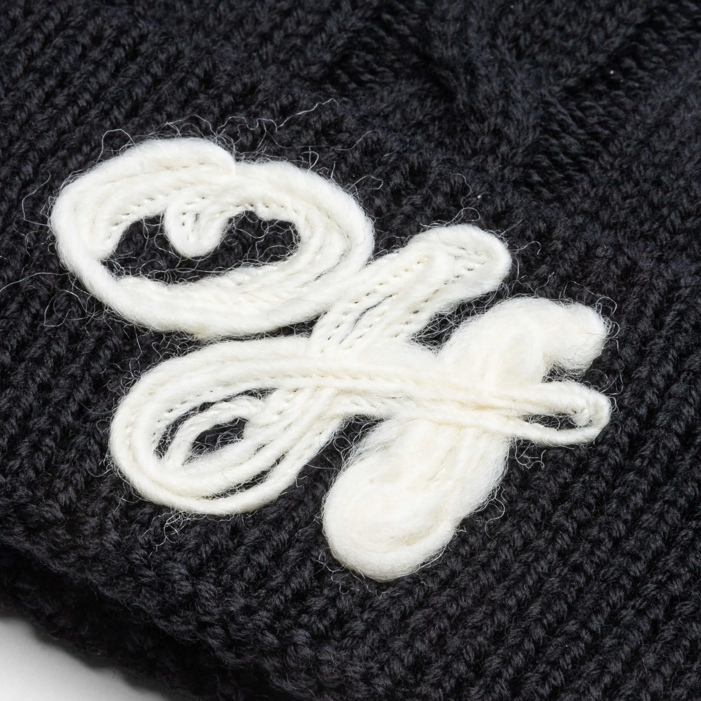 Kids Off Cable Beanie - Black/Off White