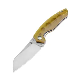 Kizer Towser K 154CM Blade Liner Lock PEI Handle V4593C5 (3.39 Satin)