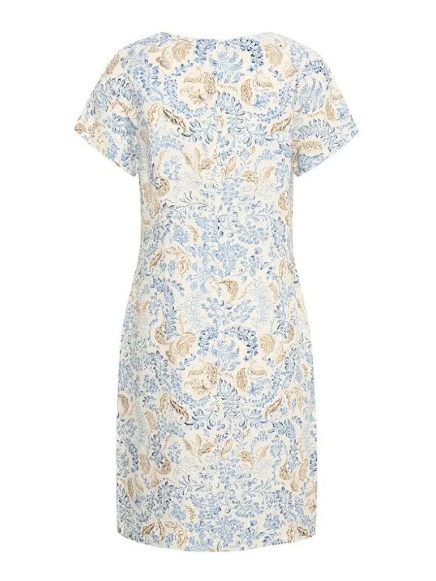 Kleid Indreas PW blue botanical print