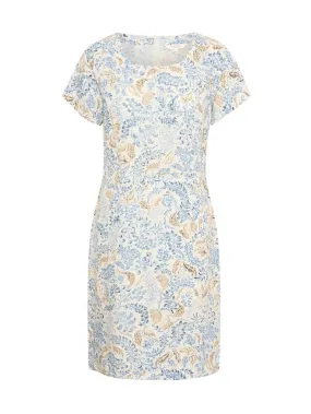 Kleid Indreas PW blue botanical print