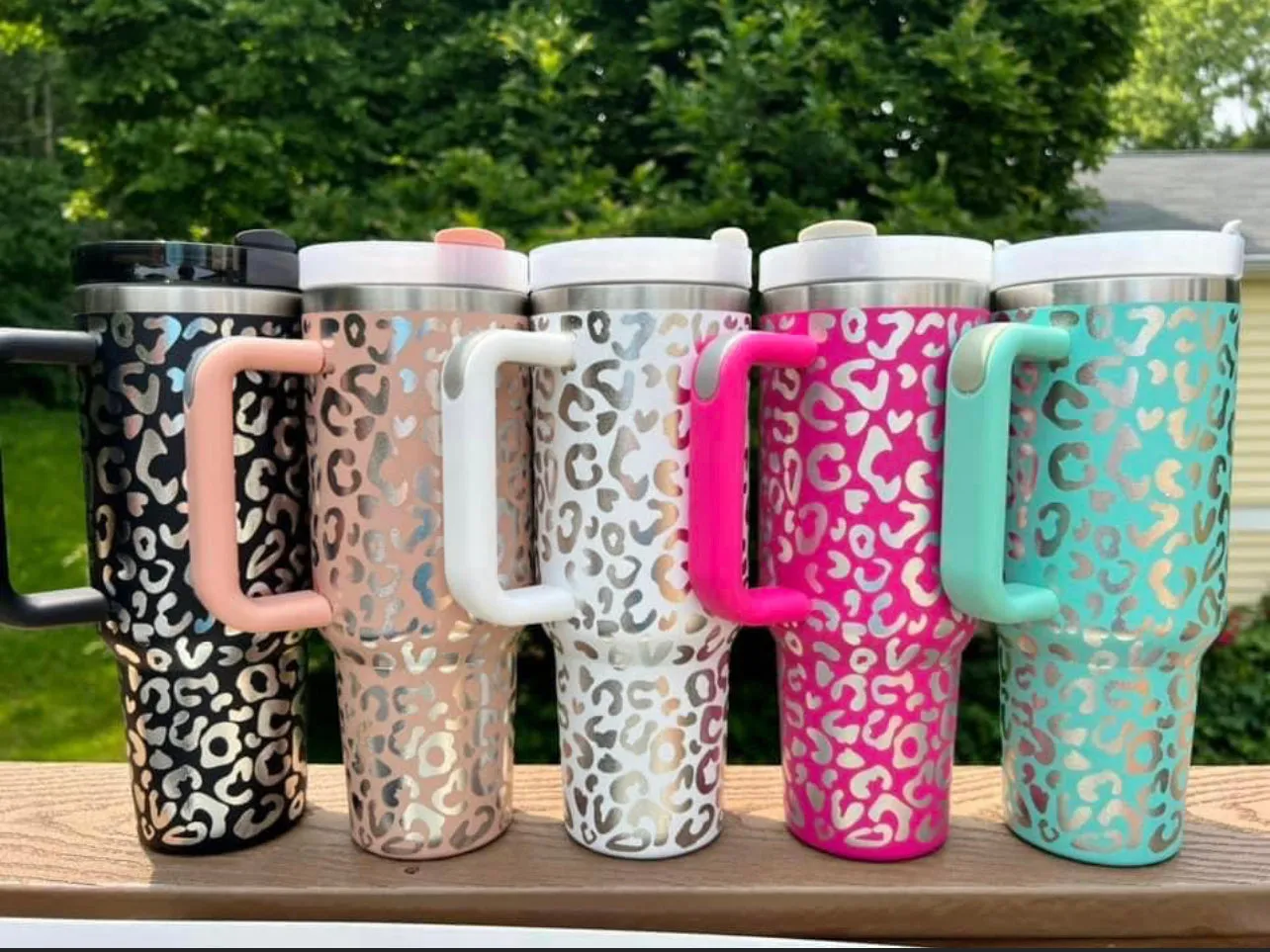 Leopard Tumblers