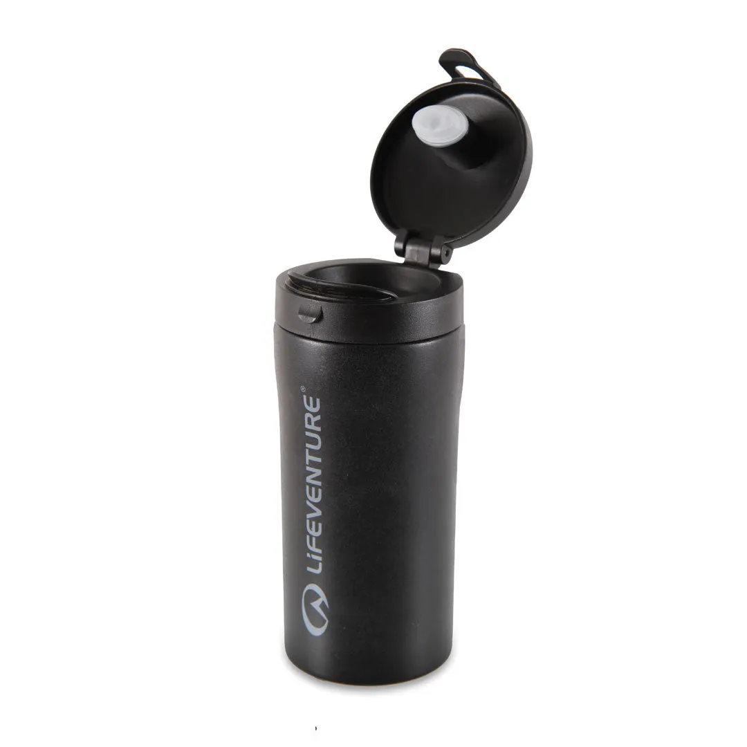 Lifeventure Stainless Steel Flip-Top Thermal Mugs 300ml