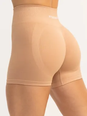 Lift 2.0 BBL Seamless Shorts - Tan