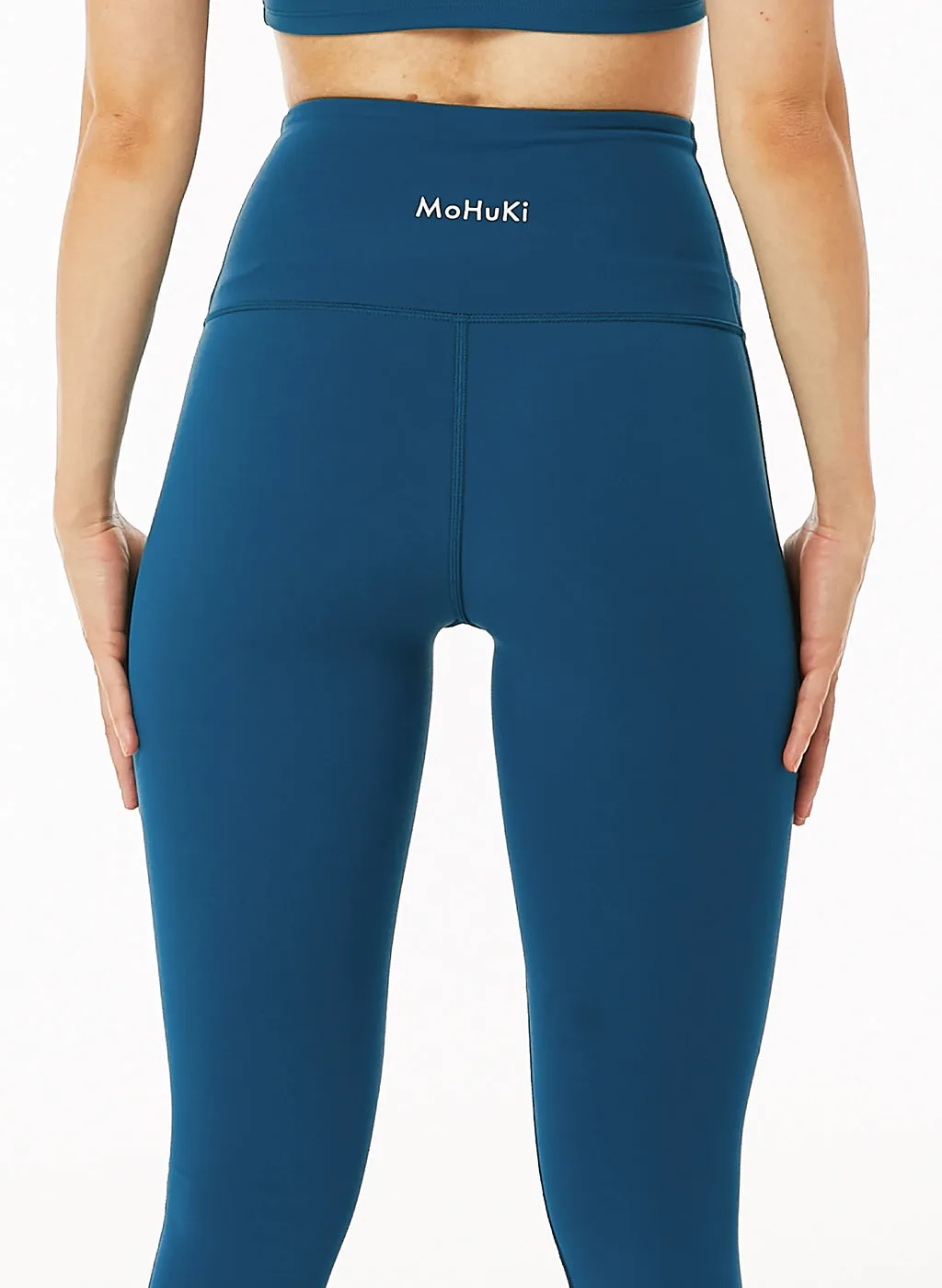 Lily High Waisted Legging - Lake Blue