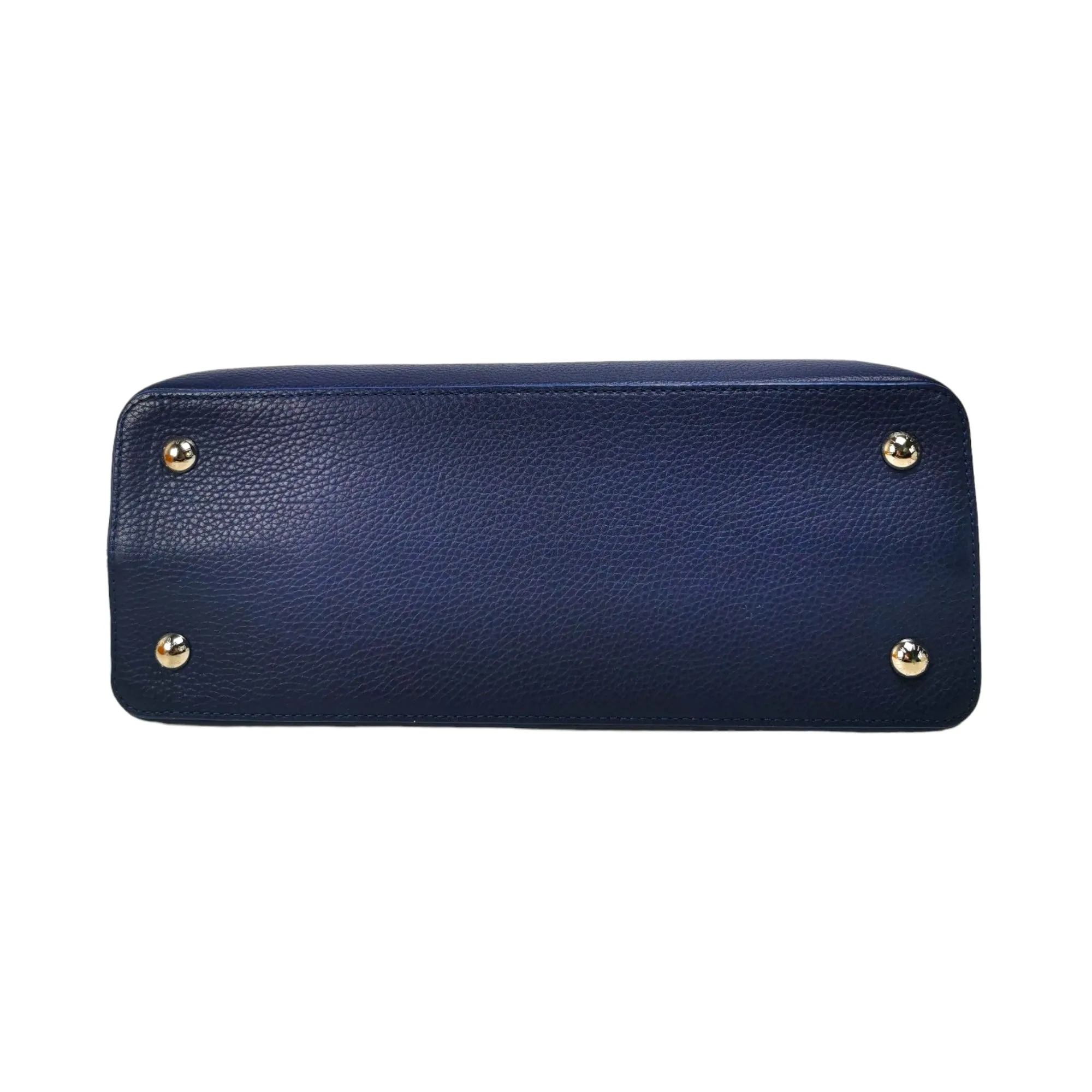 Louis Vuitton Capucines mm Exotic Blue Taurillon