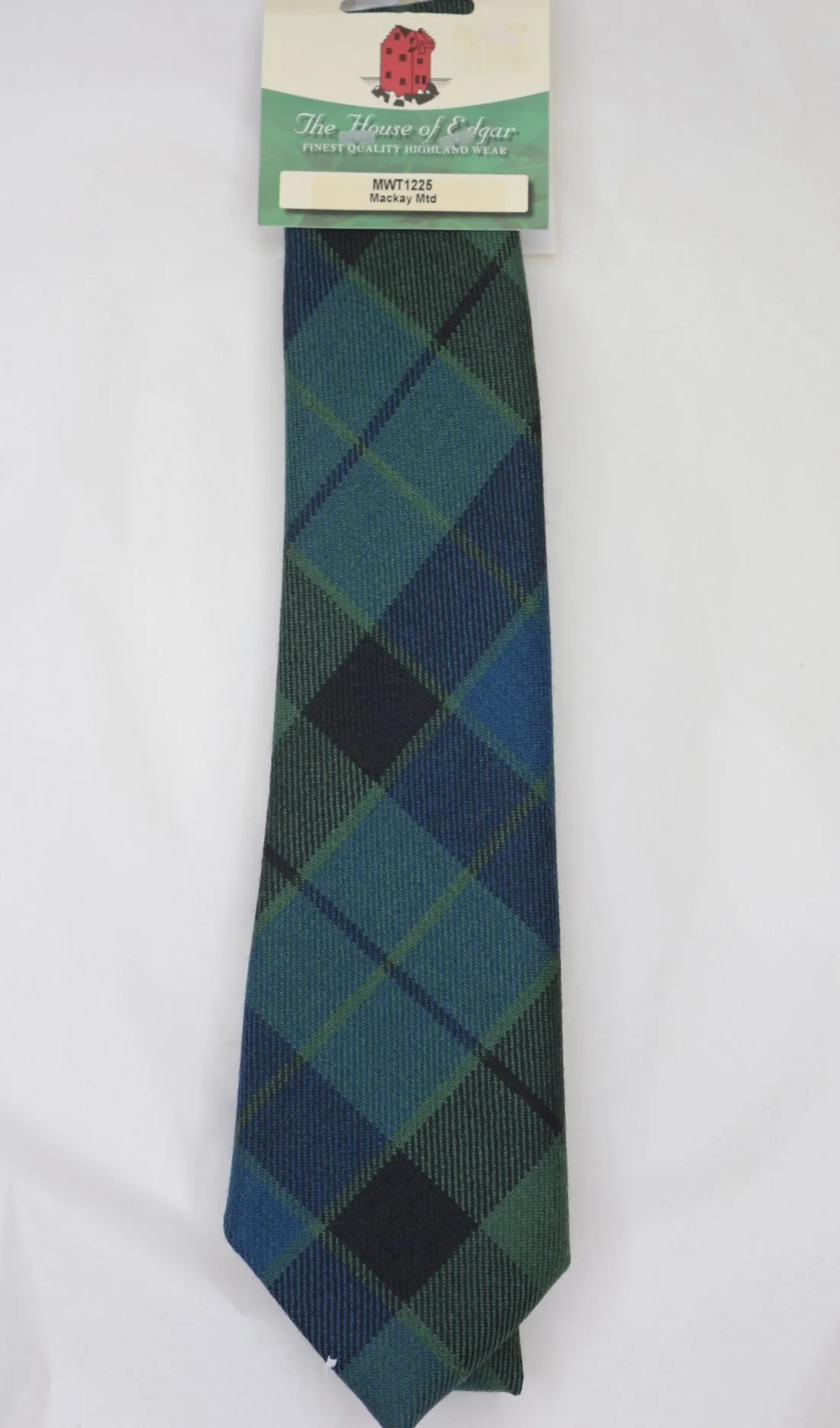 MacKay Muted Tartan Tie