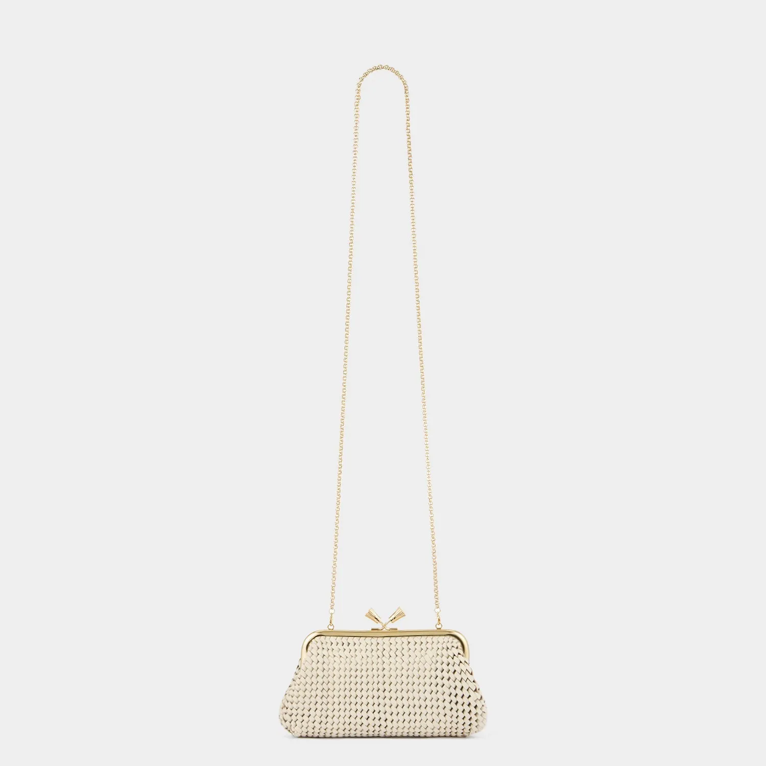 Maud Plaited Tassel Clutch