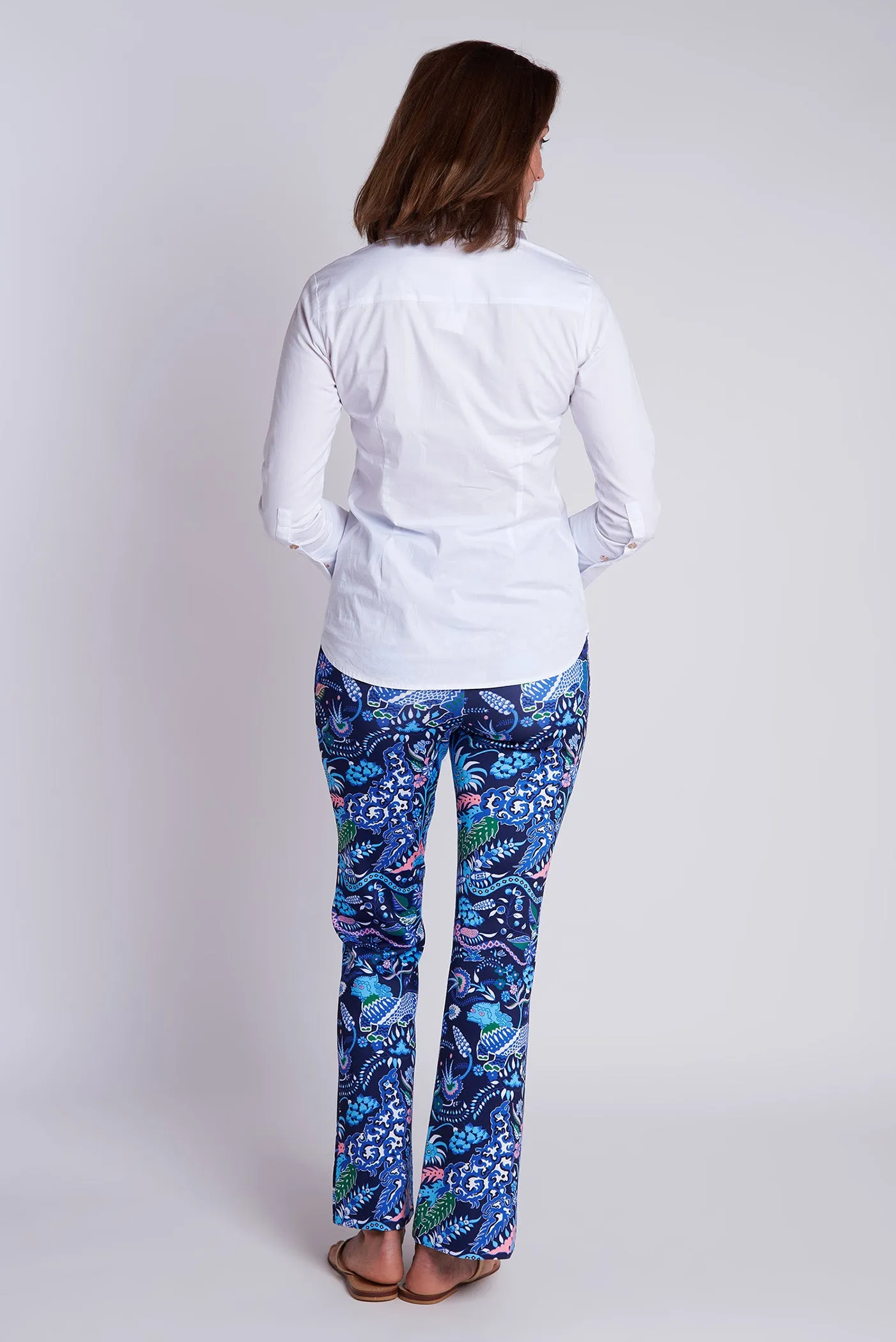 Meister Pant - Eden Pink / Navy