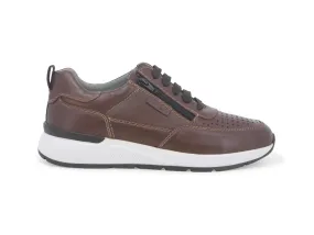 Melluso Scarpe Casual Uomo con Stringhe e Zip Tomaia Pelle