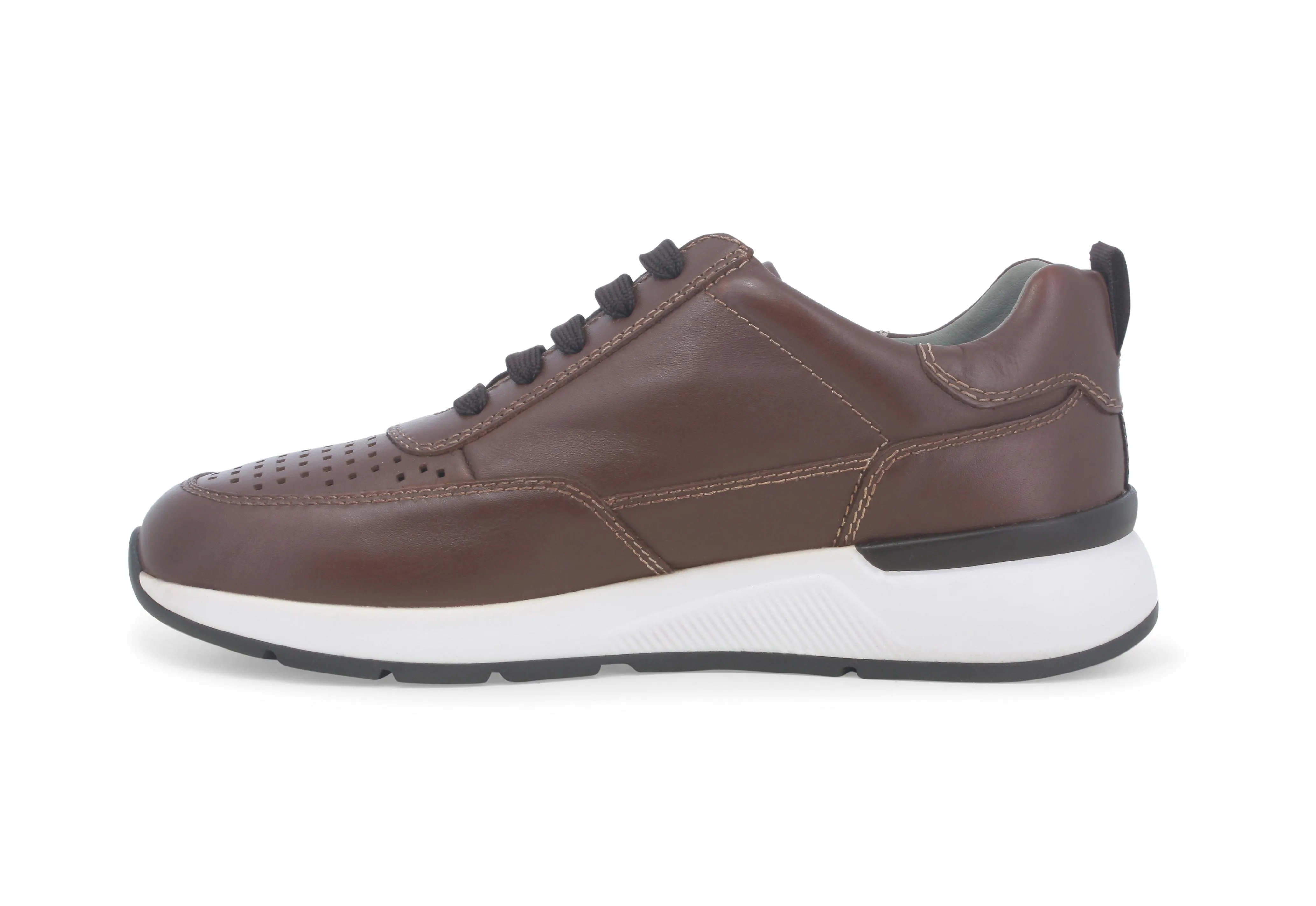 Melluso Scarpe Casual Uomo con Stringhe e Zip Tomaia Pelle