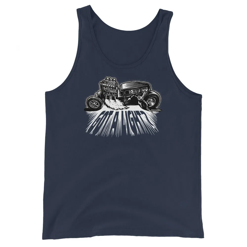 Men's Comfy Tank Top "Got A Light?"