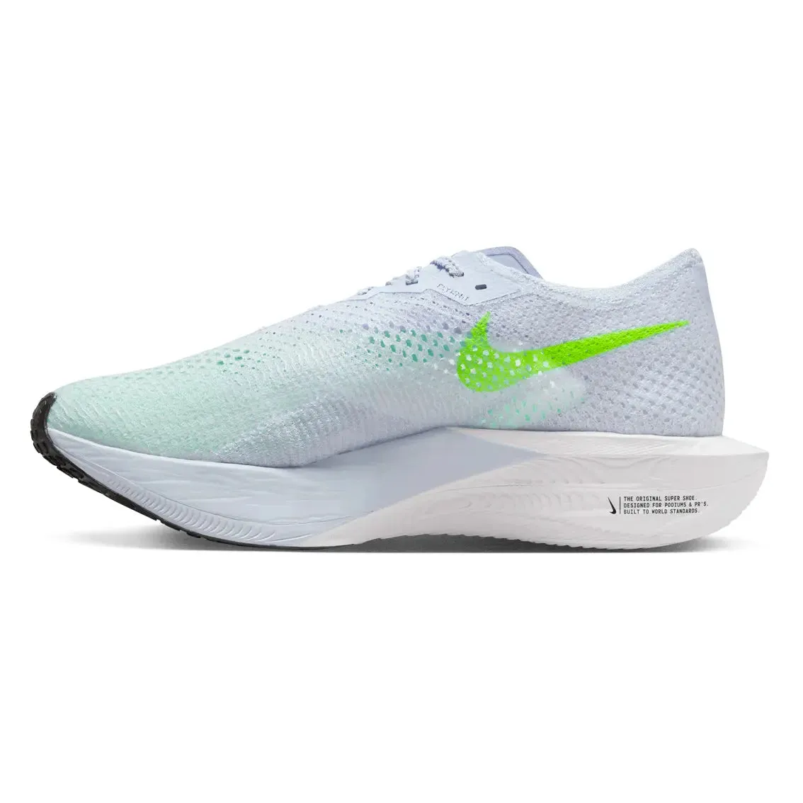 Mens Nike ZoomX Vaporfly Next% 3 - Football Grey / Racer Blue