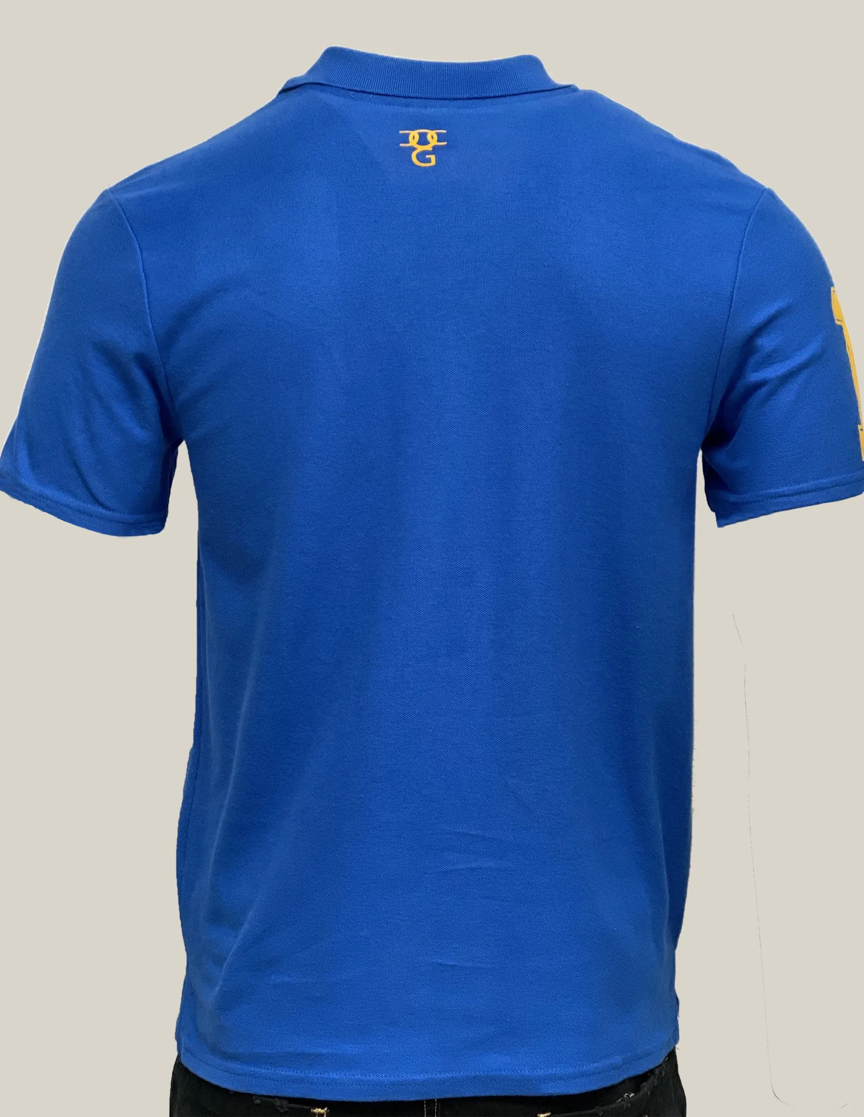 Men’s Omar Guevara Ralph Freedom Fighter Blue polo shirt £27.99