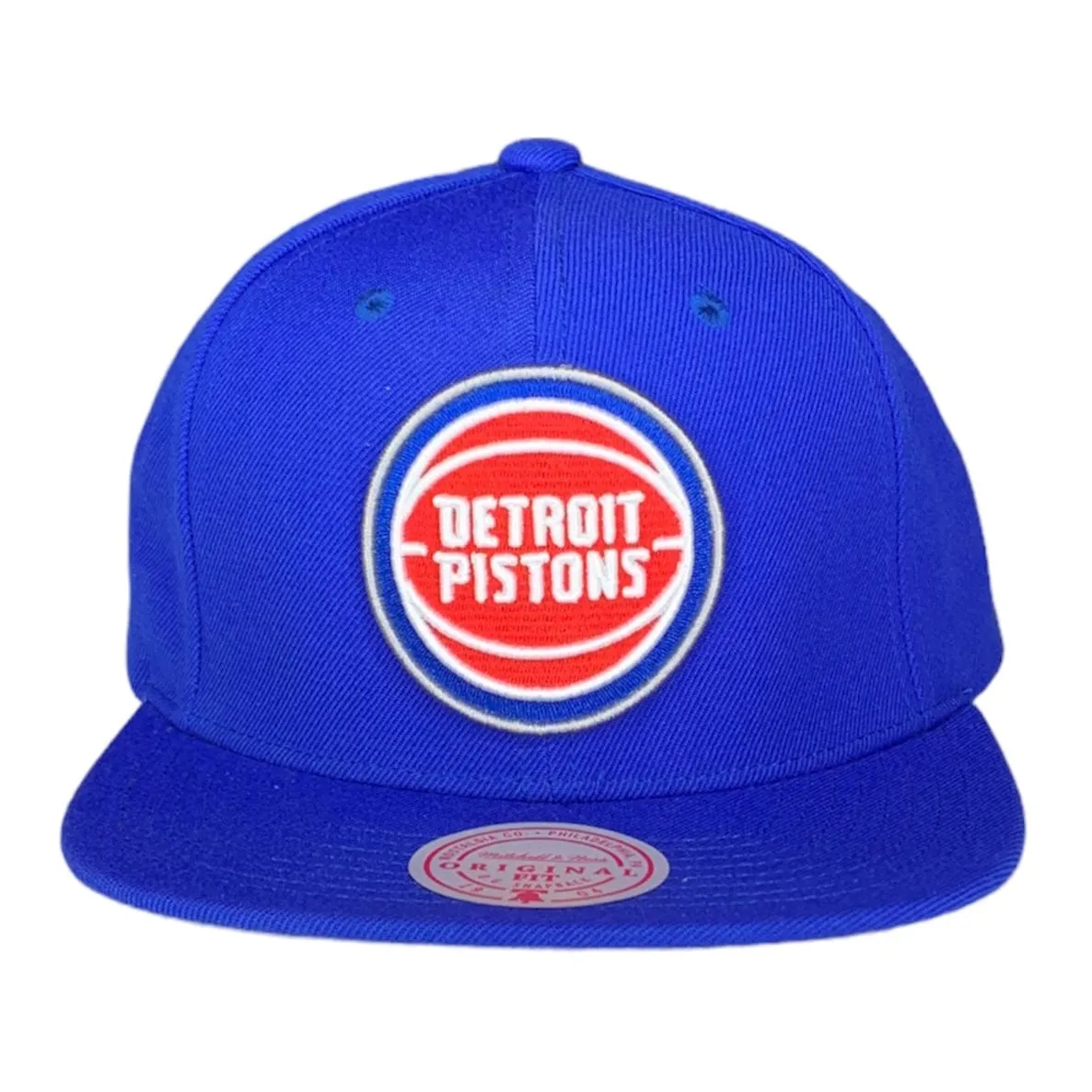 Mitchell & Ness NBA Detroit Pistons Team Ground 2.0 Snapback (Blue)