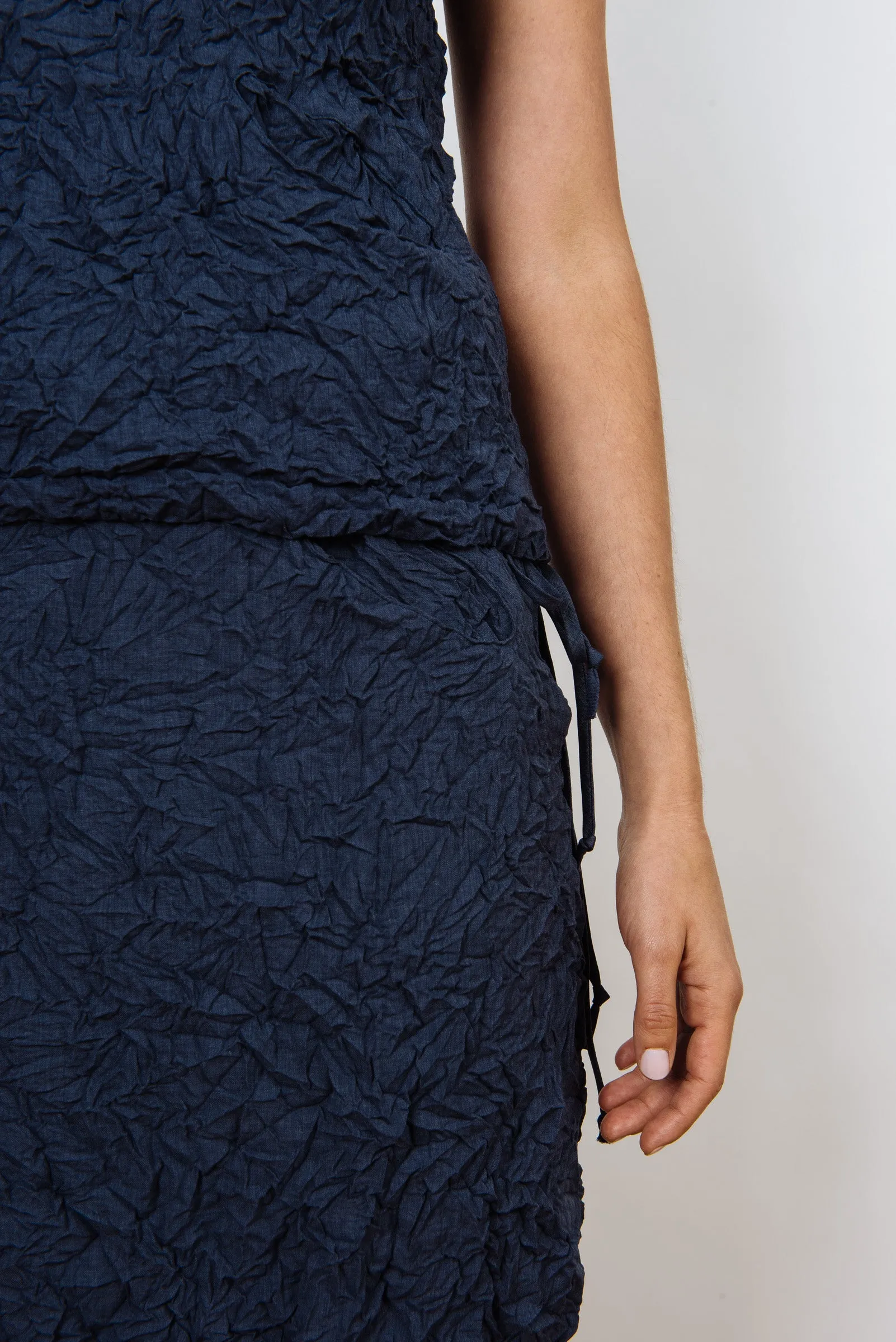 Moth Cowl Top | Navy