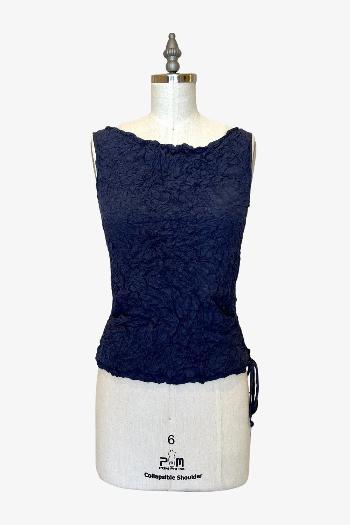 Moth Cowl Top | Navy