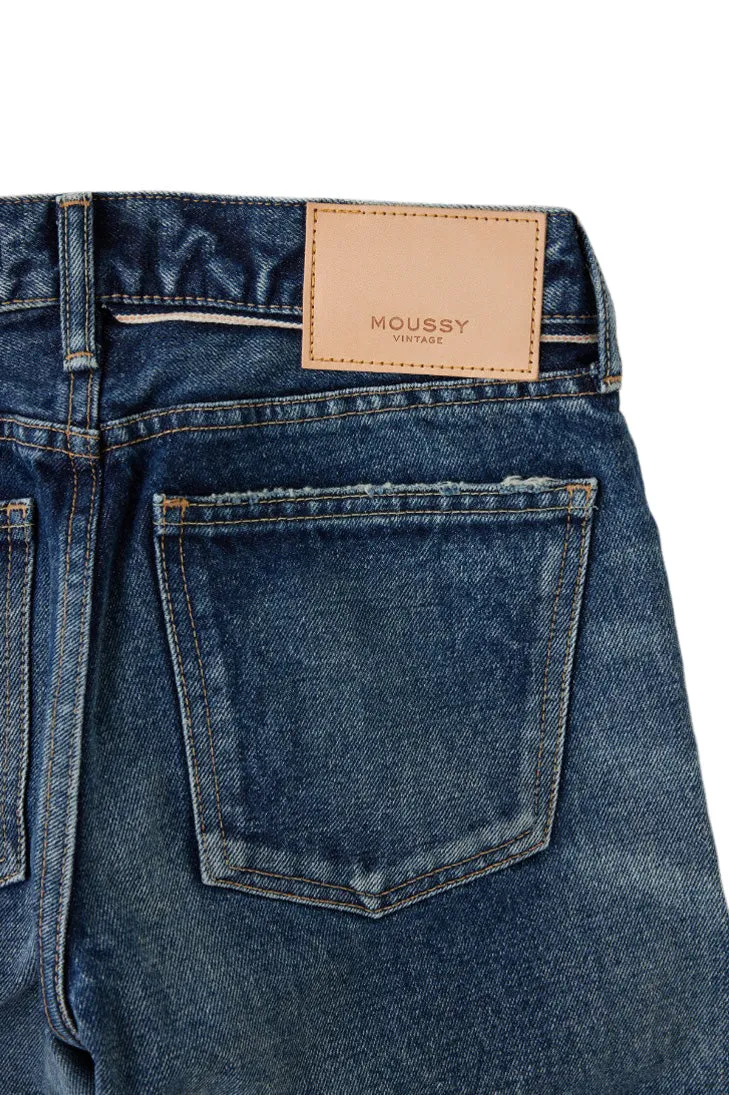 Moussy Denim Velden Tapered in Blue