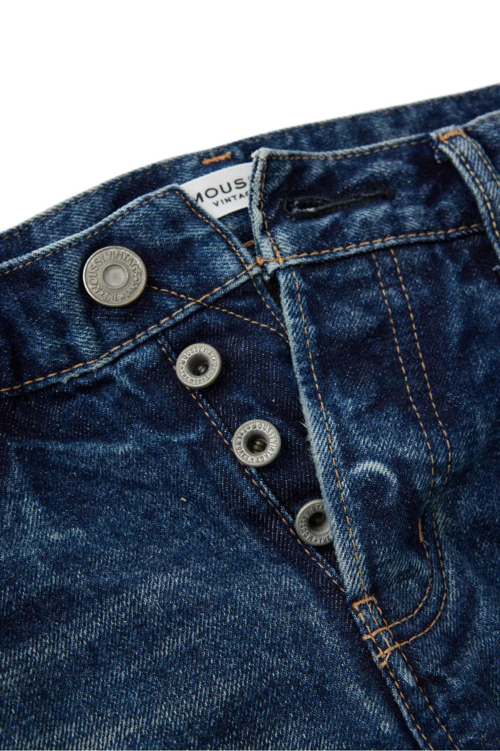 Moussy Denim Velden Tapered in Blue