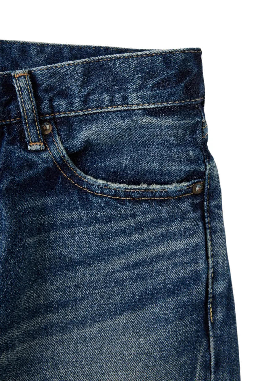 Moussy Denim Velden Tapered in Blue