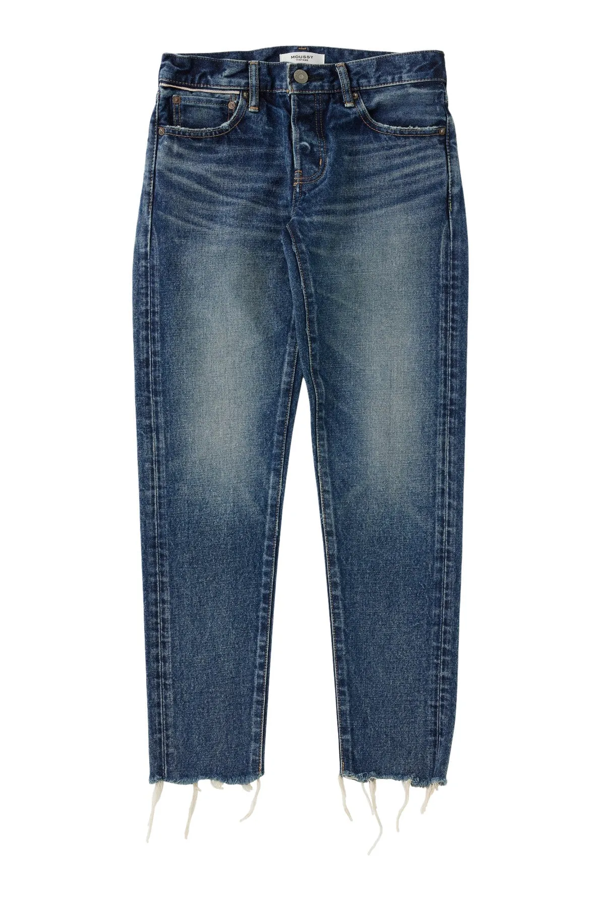 Moussy Denim Velden Tapered in Blue