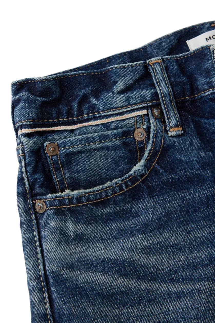 Moussy Denim Velden Tapered in Blue