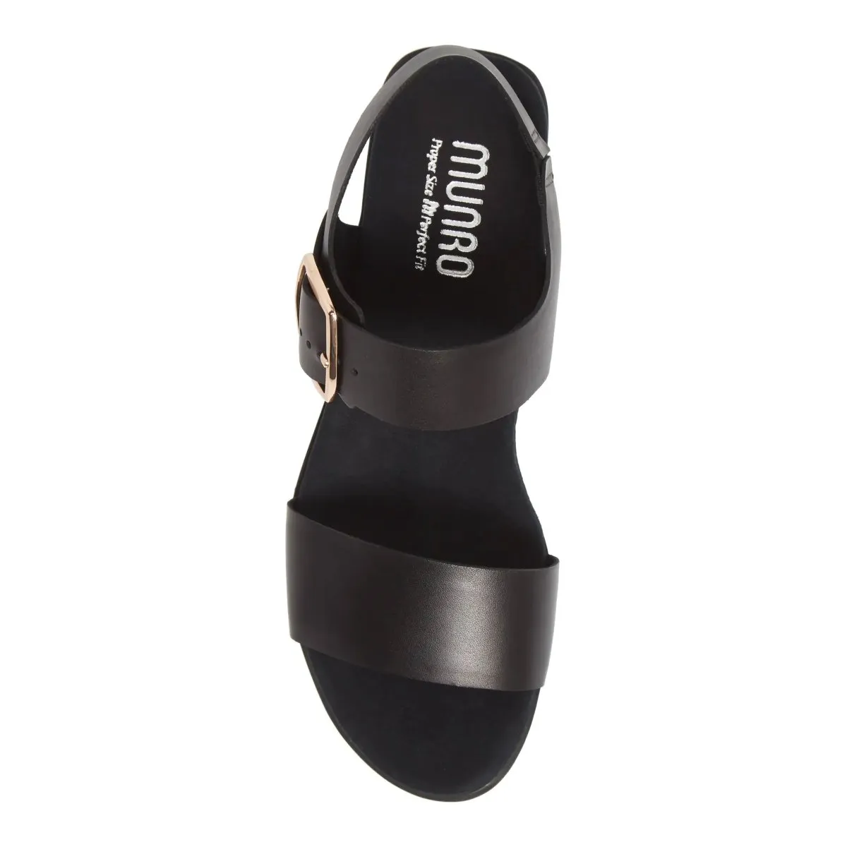 Munro Women's Cleo Black Leather