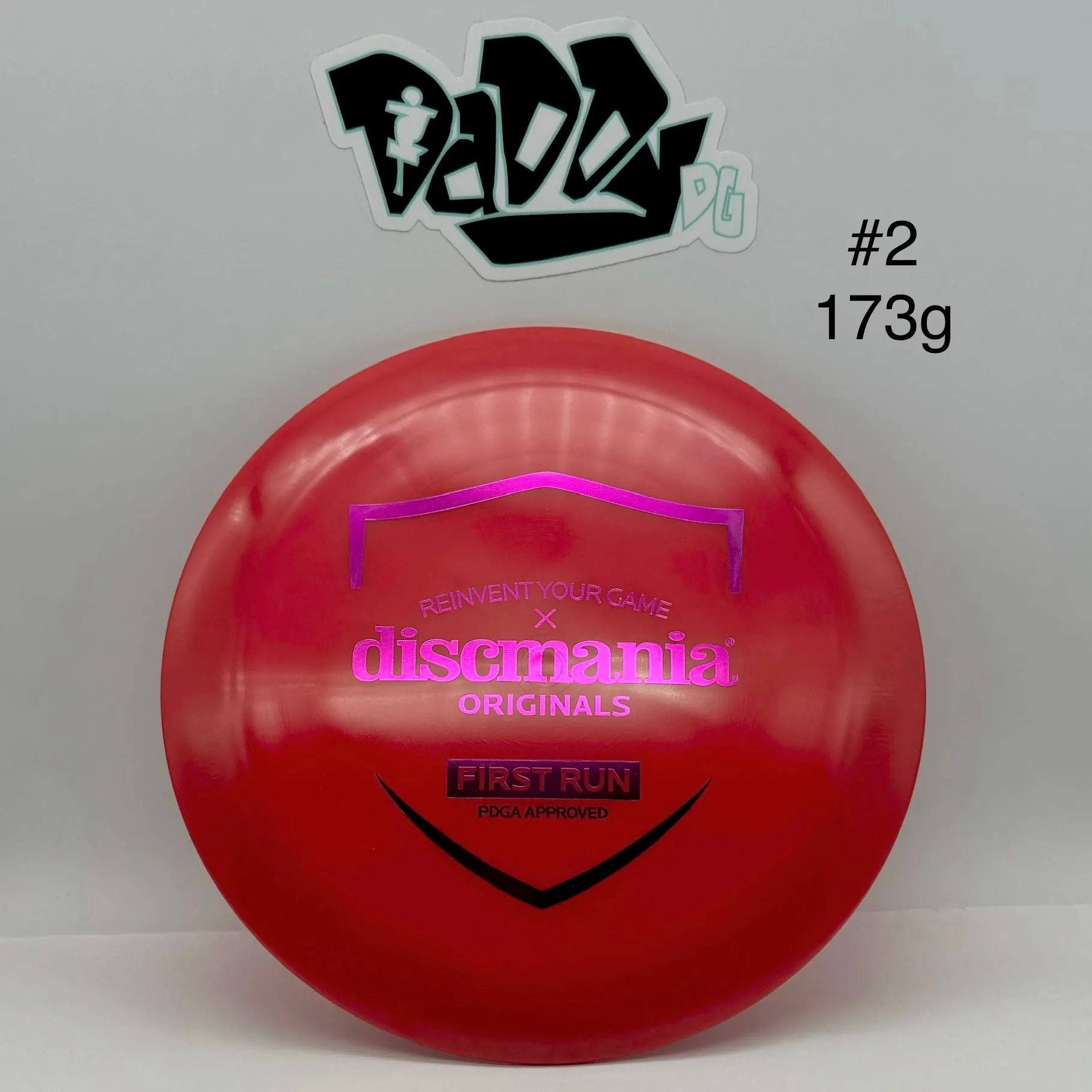 ***NEW Discmania First Run S-Line DD1 Distance Driver