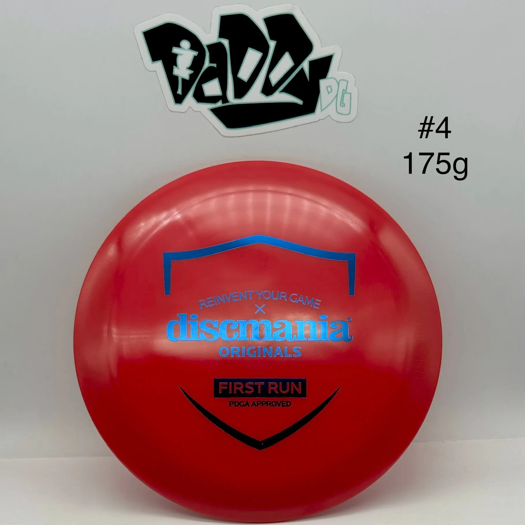 ***NEW Discmania First Run S-Line DD1 Distance Driver