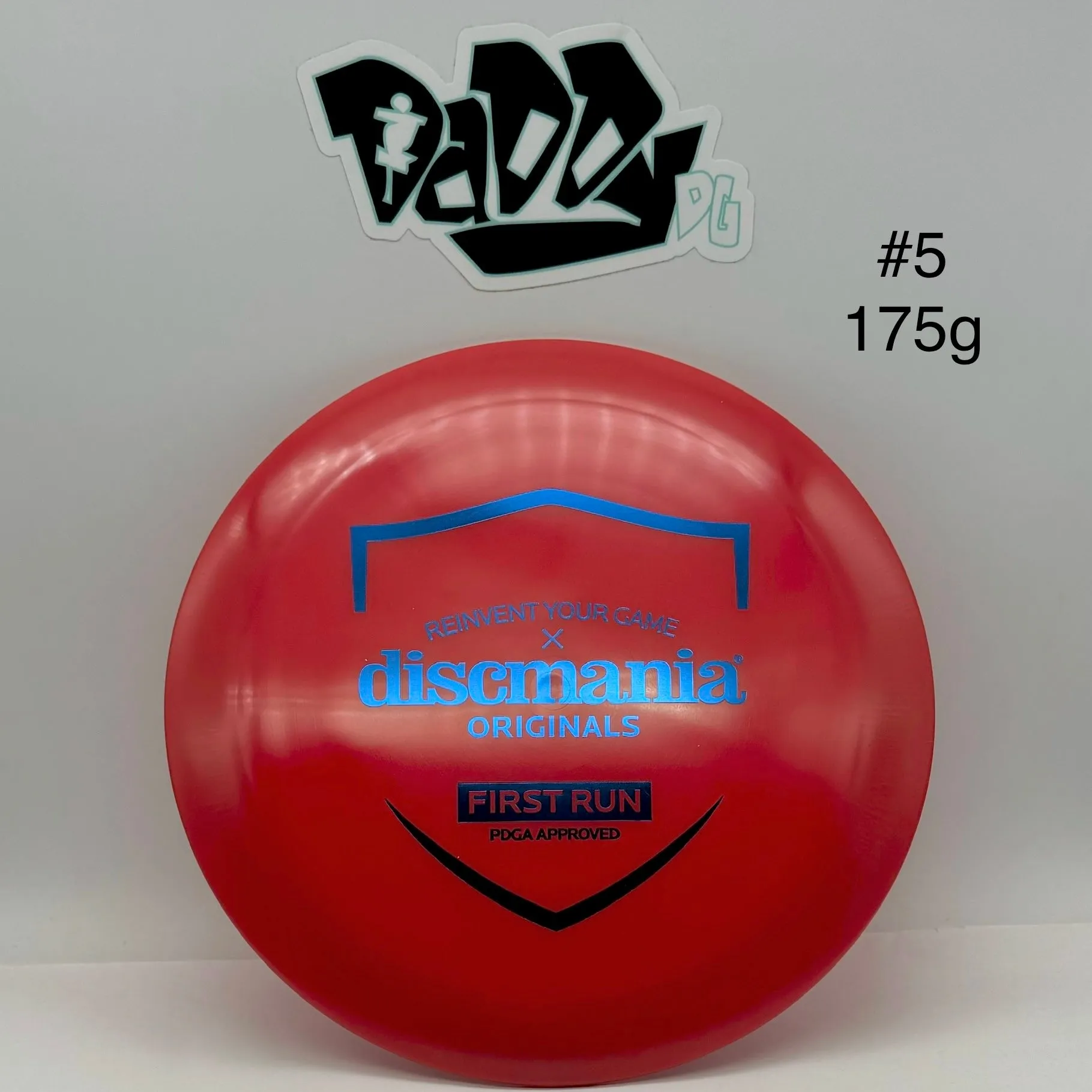 ***NEW Discmania First Run S-Line DD1 Distance Driver