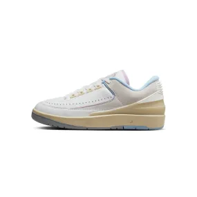 Nike Air Jordan 2 Low Summit White and Ice Blue